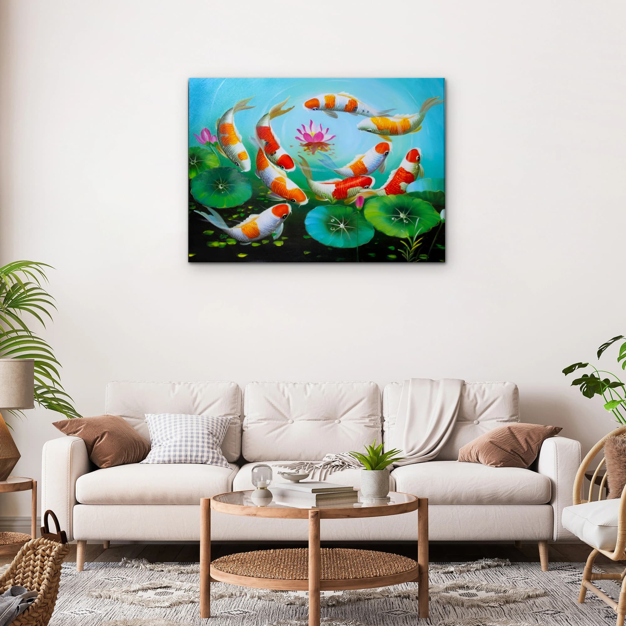 구어도 / 잉어 그림 4 (80X60CM) 이미지 5