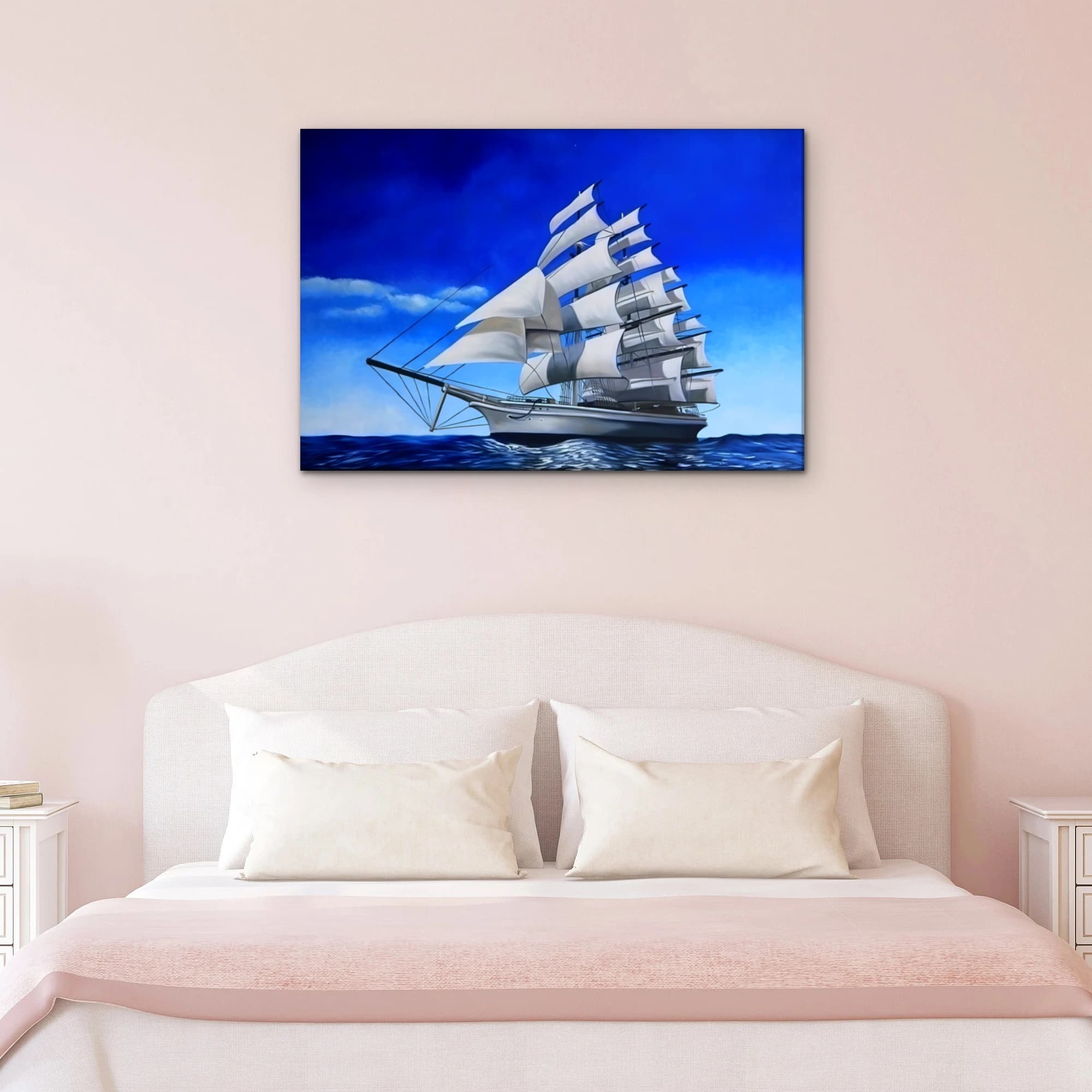 배 그림 2 (돛단배 바다 그림) 60X90CM 이미지 8
