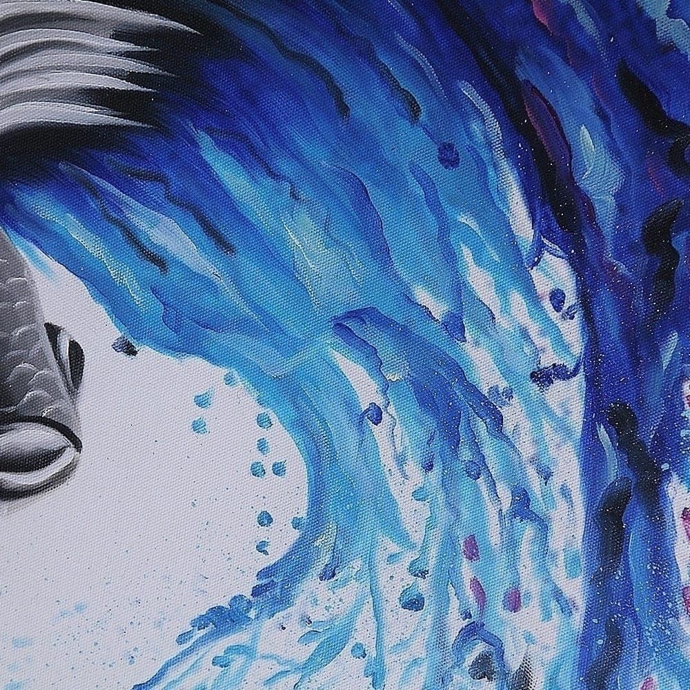 베타 물고기 유화 그림  2 (108X60CM) image 4
