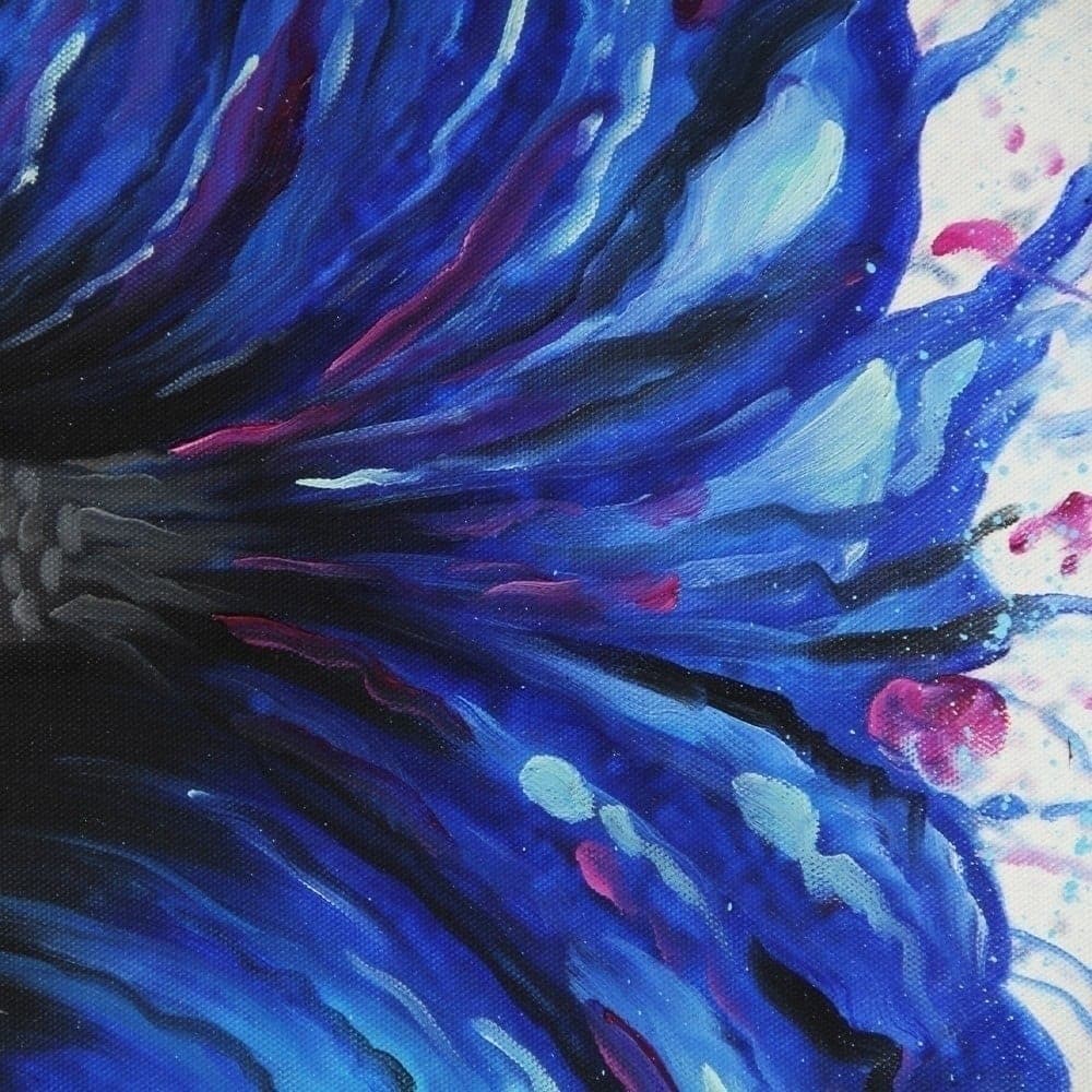 베타 물고기 유화 그림  2 (108X60CM) image 3