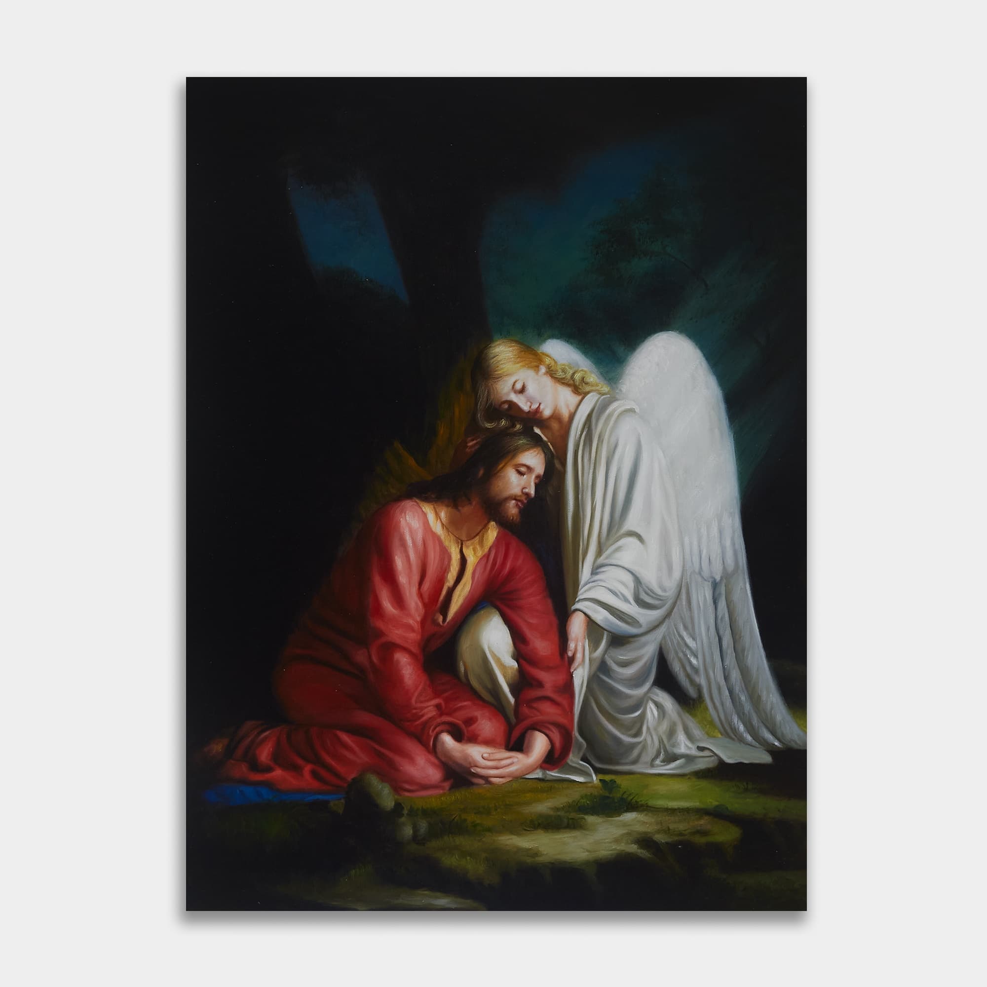 Christ Comforted by an Angel at Gethsemane