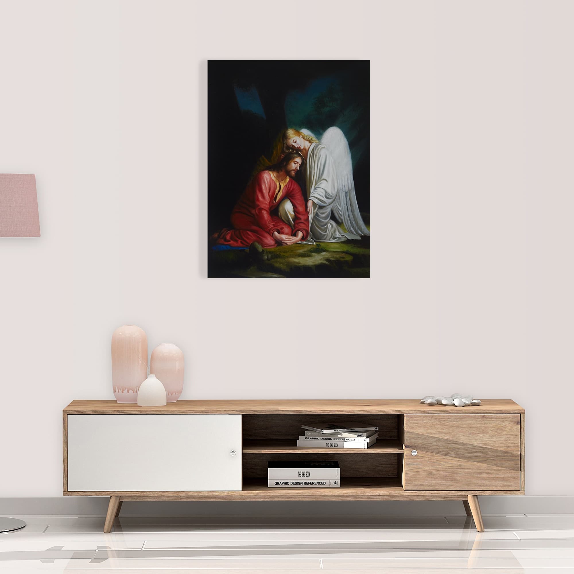 Christ Comforted by an Angel at Gethsemane image 6