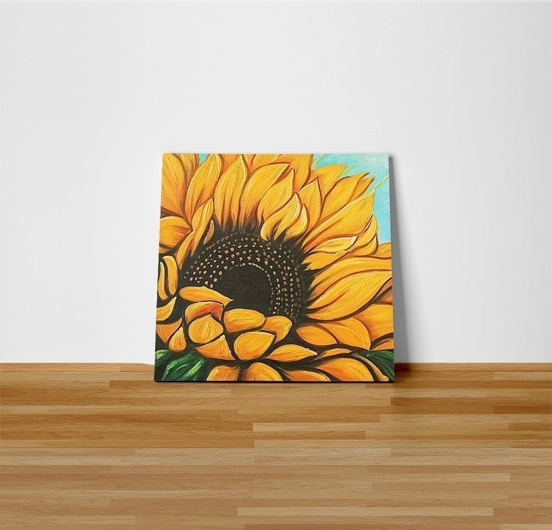 Golden Sunflower Close-Up image 6