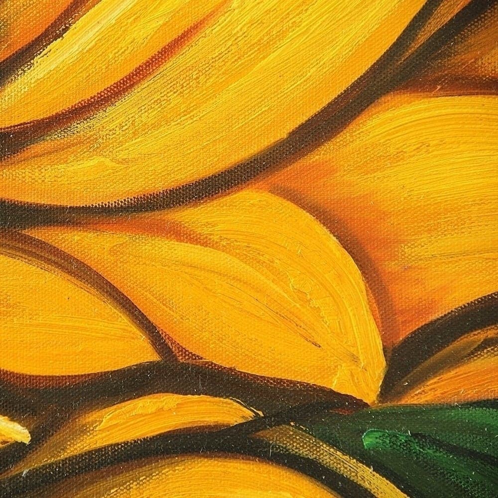 Golden Sunflower Close-Up image 3