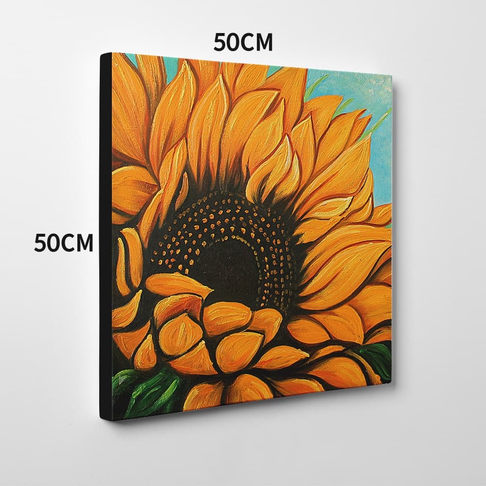 Golden Sunflower Close-Up image 2