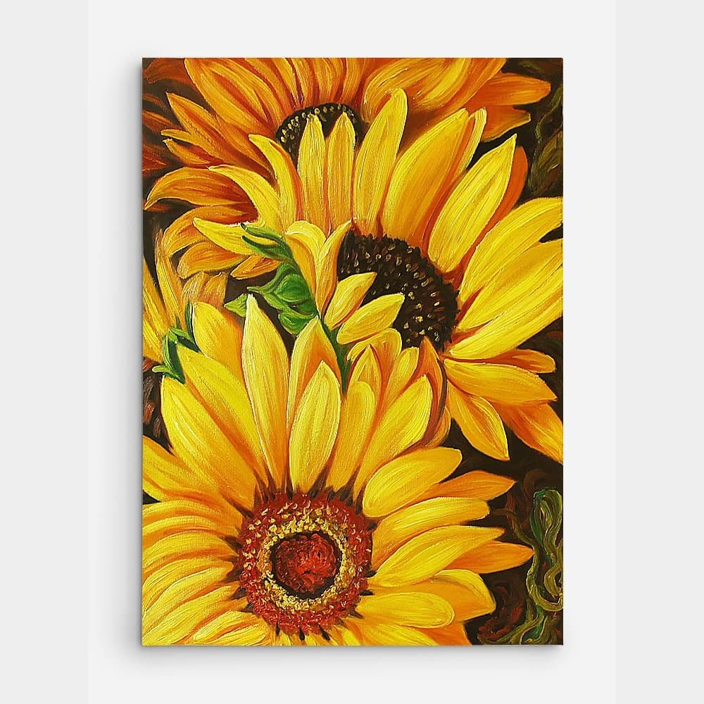 Sunflowers in Full Glory