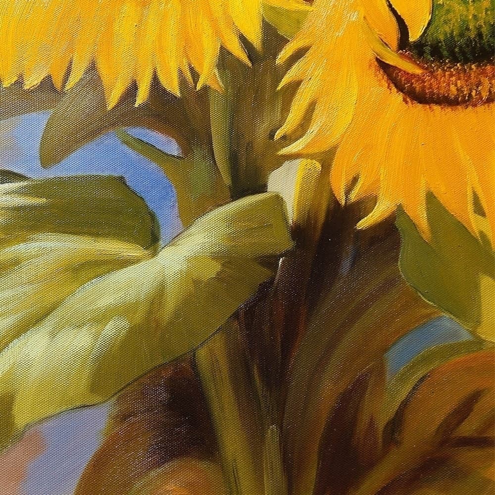 Sunflowers Reaching for the Sky image 4
