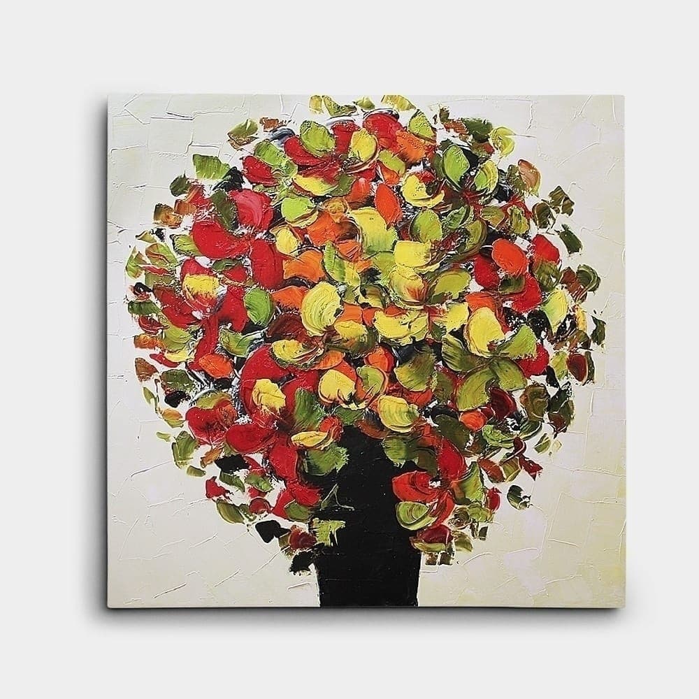 Colorful Abstract Tree Painting