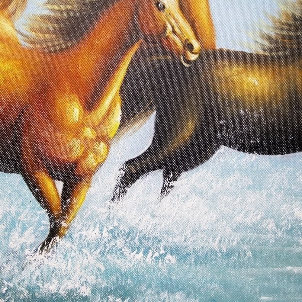 Eight Horses Galloping by the Sea image 3