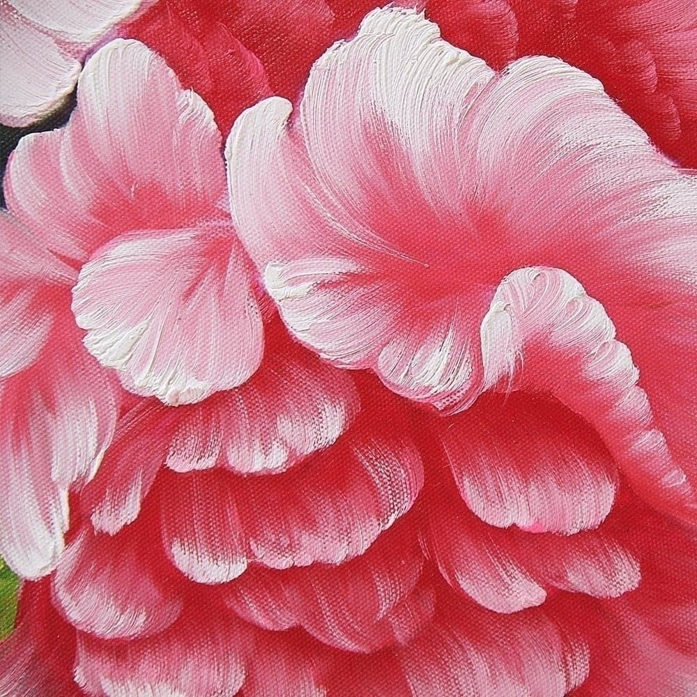 Pink Peony Bouquet on Golden Background image 5