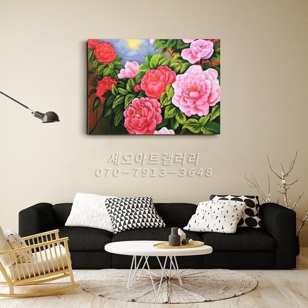 Pink and Red Peonies Under Summer Sky image 6