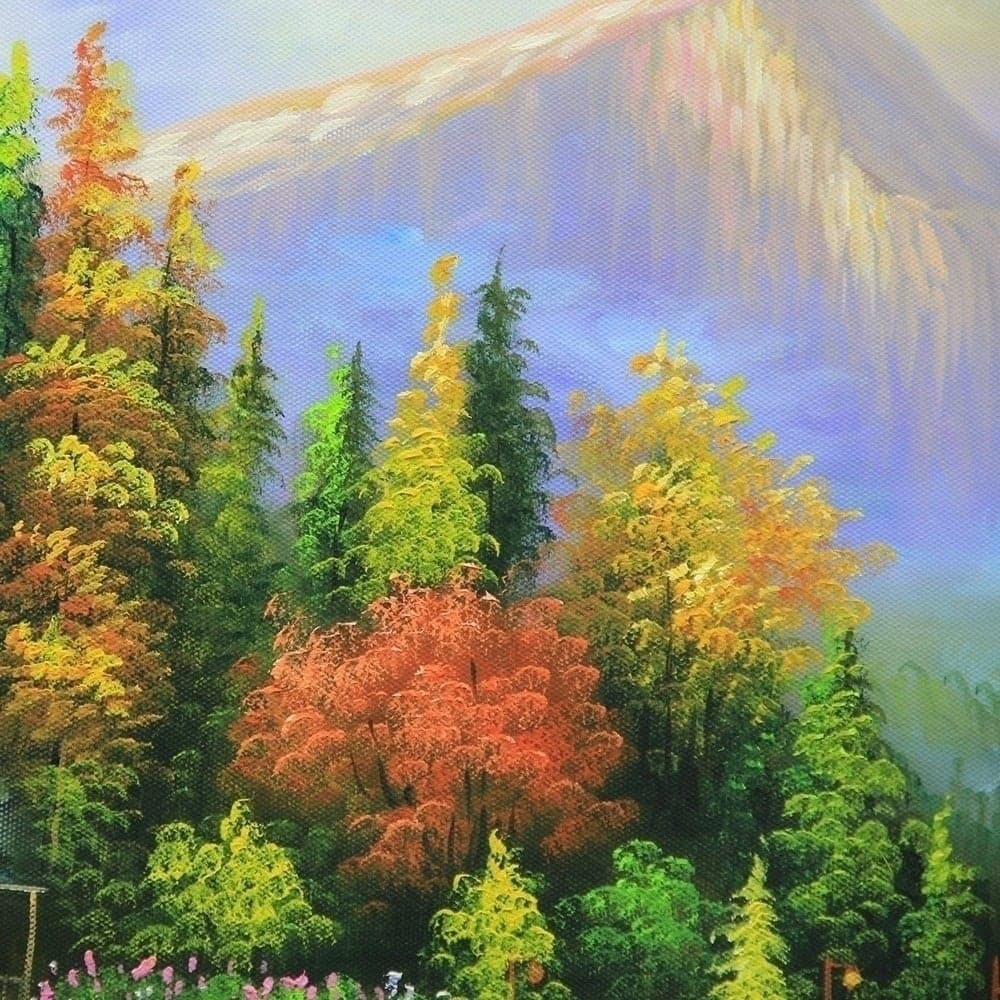 Mountain Cabin by the Lake in Autumn image 2