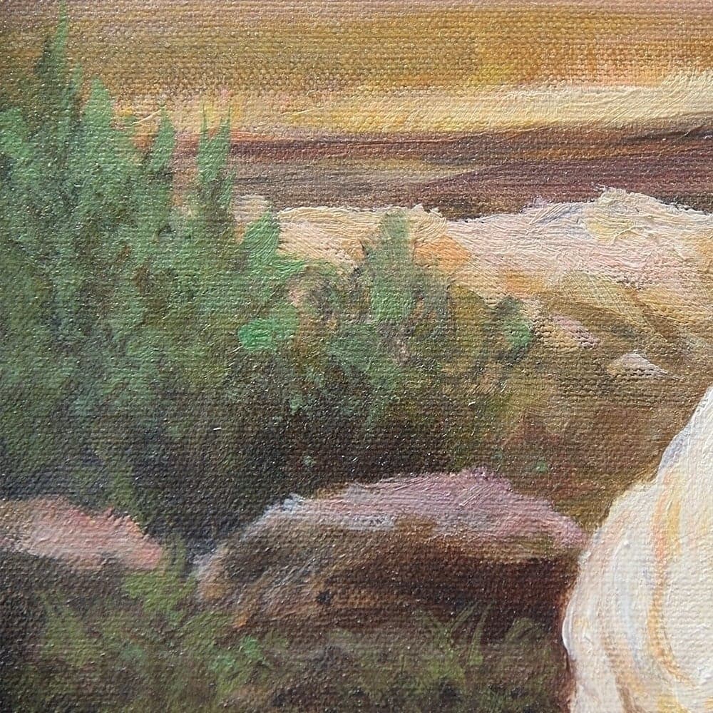 Christ Prostrate in Prayer on the Rocks image 5