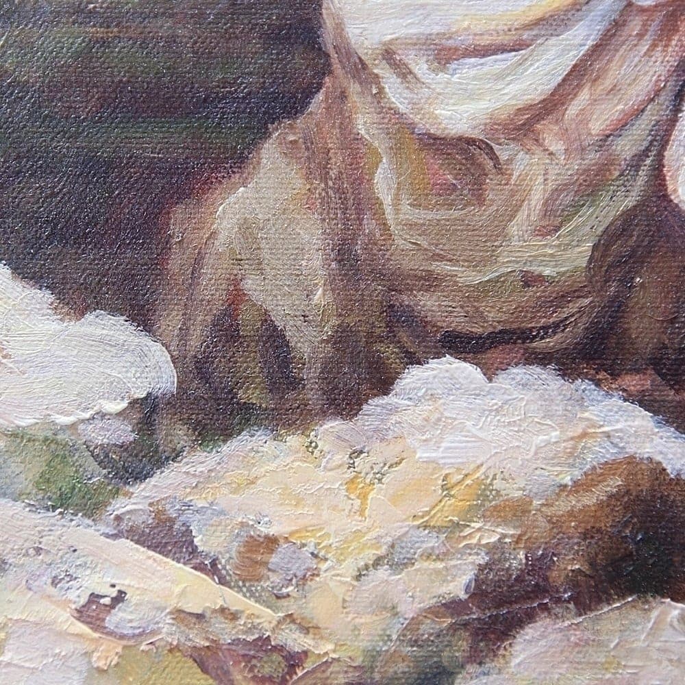 Christ Prostrate in Prayer on the Rocks image 4