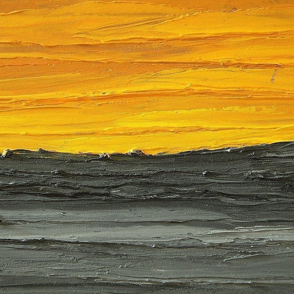 Abstract Ocean Sunset Painting image 2