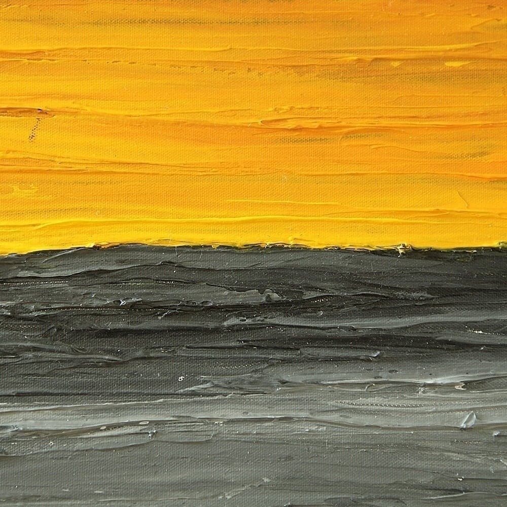 Abstract Ocean Sunset Painting image 3