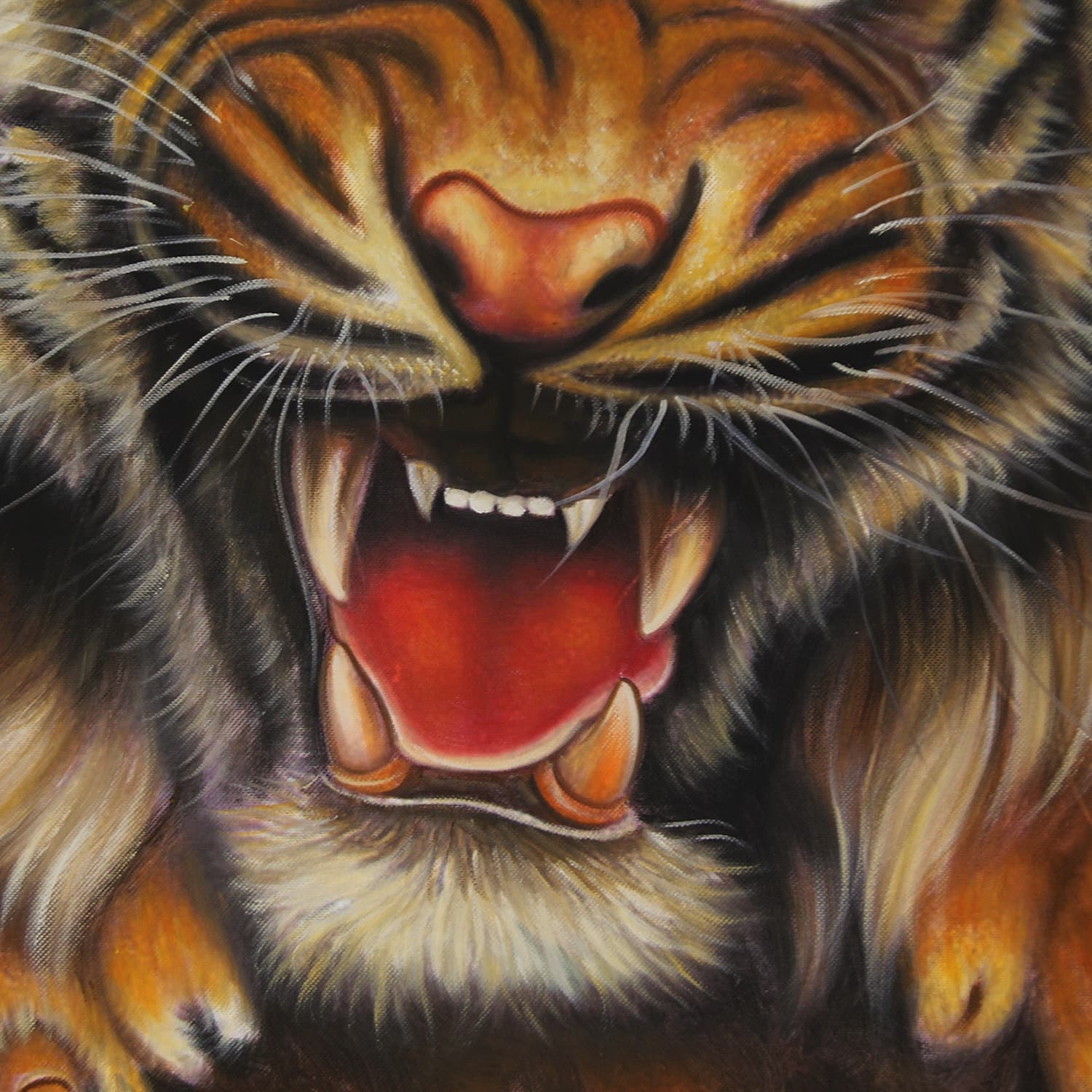 Roaring Tiger Close-Up image 3