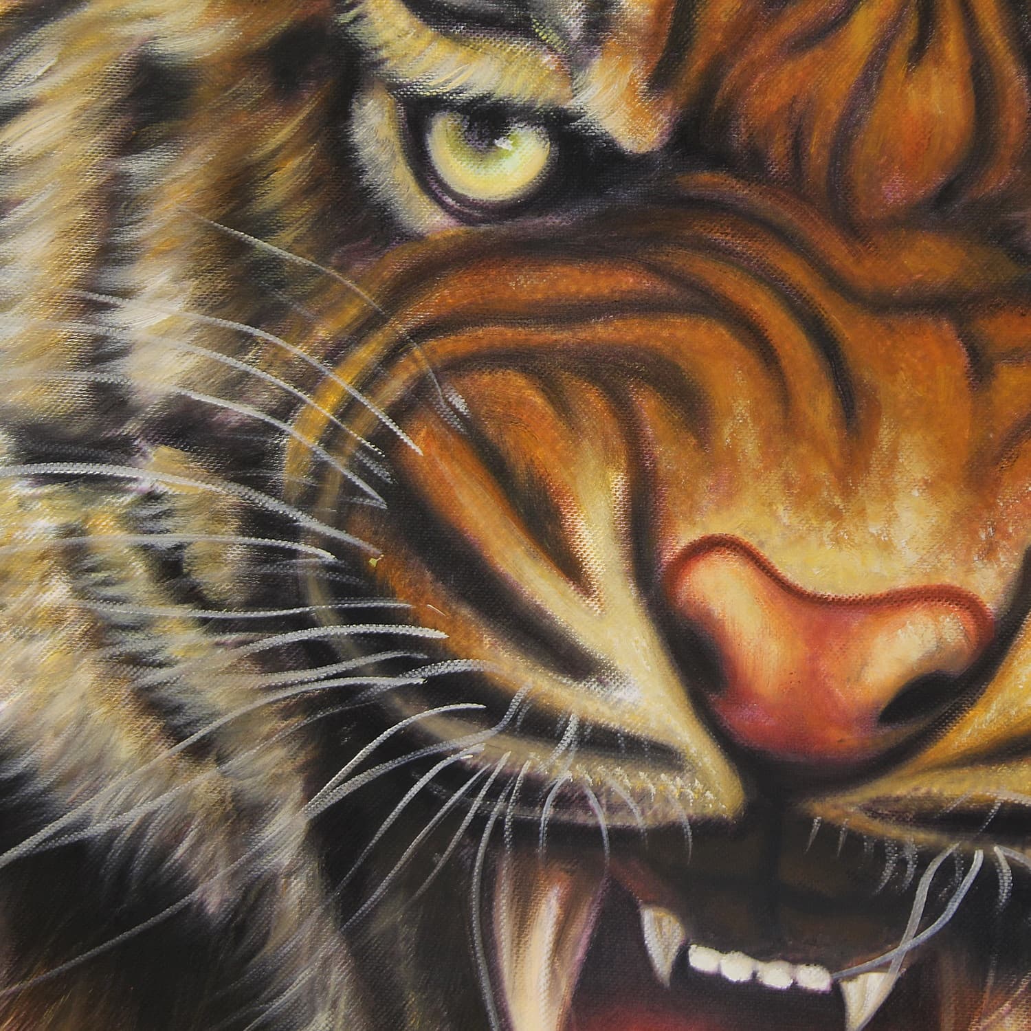 Roaring Tiger Close-Up image 2