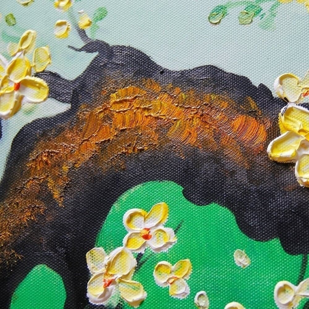 Yellow Plum Blossom Painting image 7