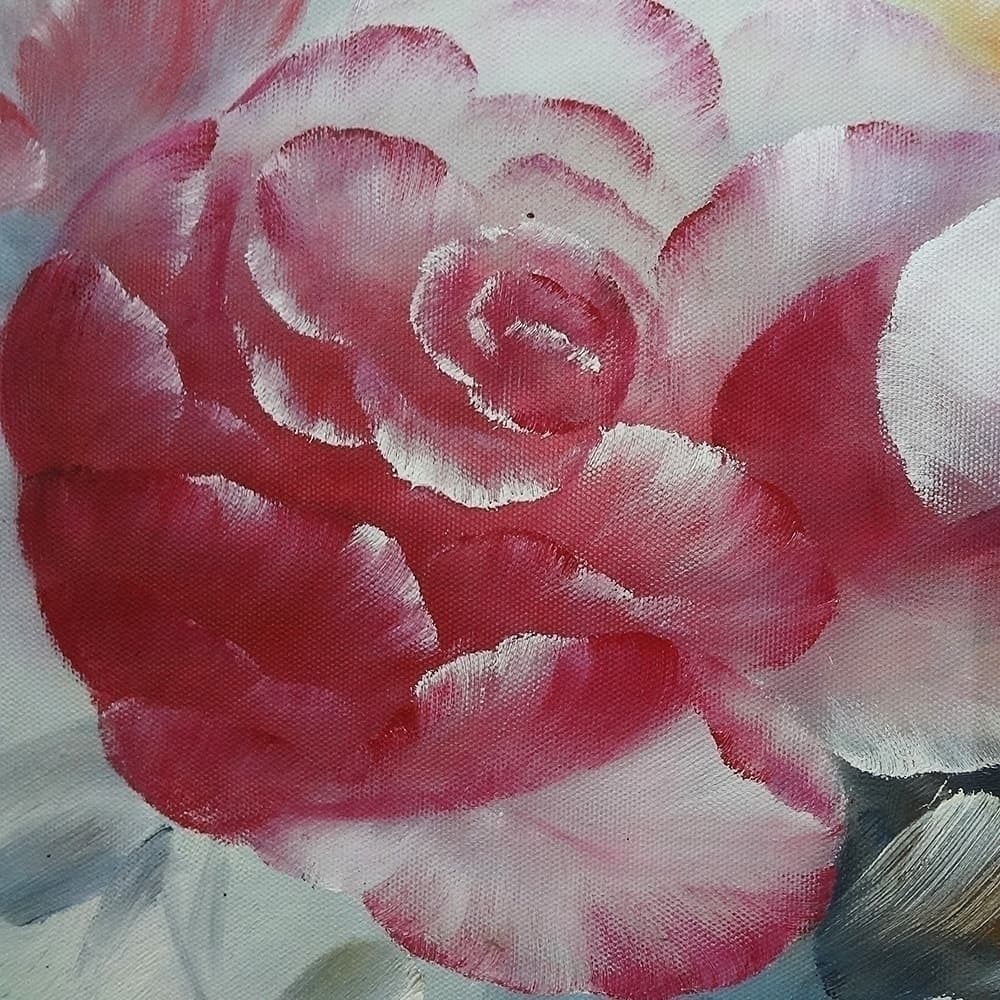 Peonies in Misty Blue Diptych image 6