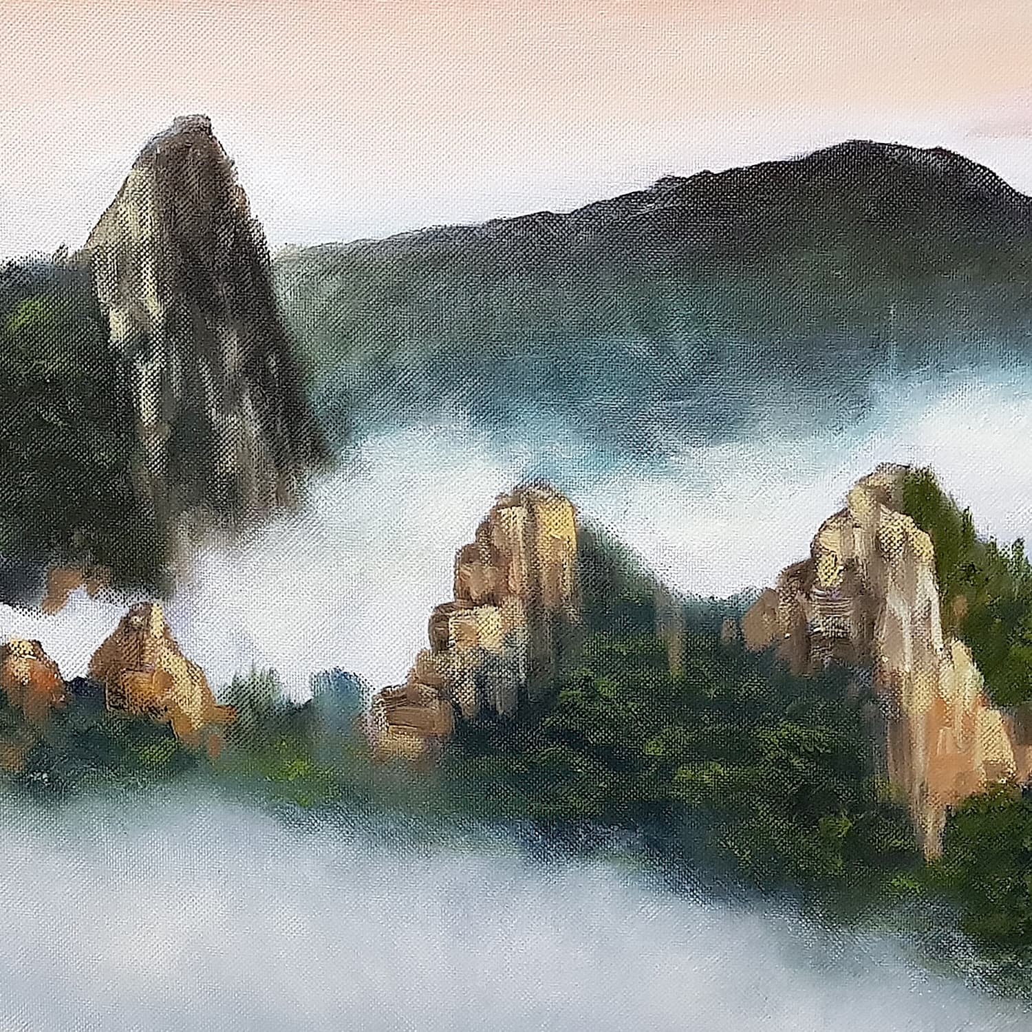 Mountain Peaks Above the Sea of Clouds image 3