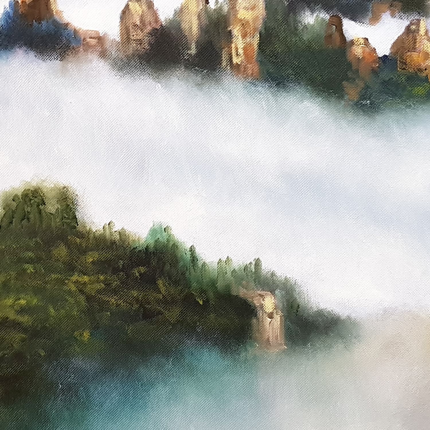 Mountain Peaks Above the Sea of Clouds image 2