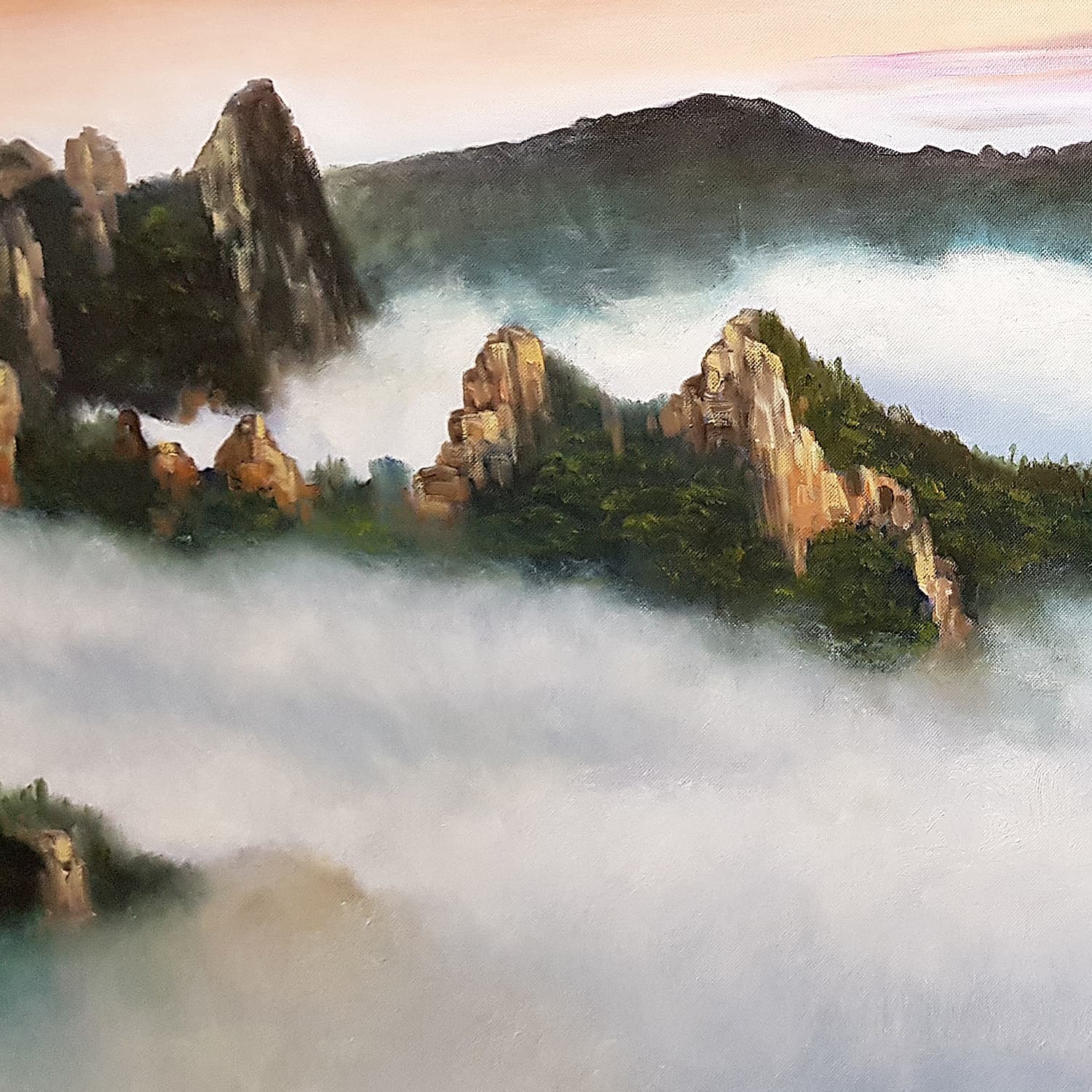 Mountain Peaks Above the Sea of Clouds image 6