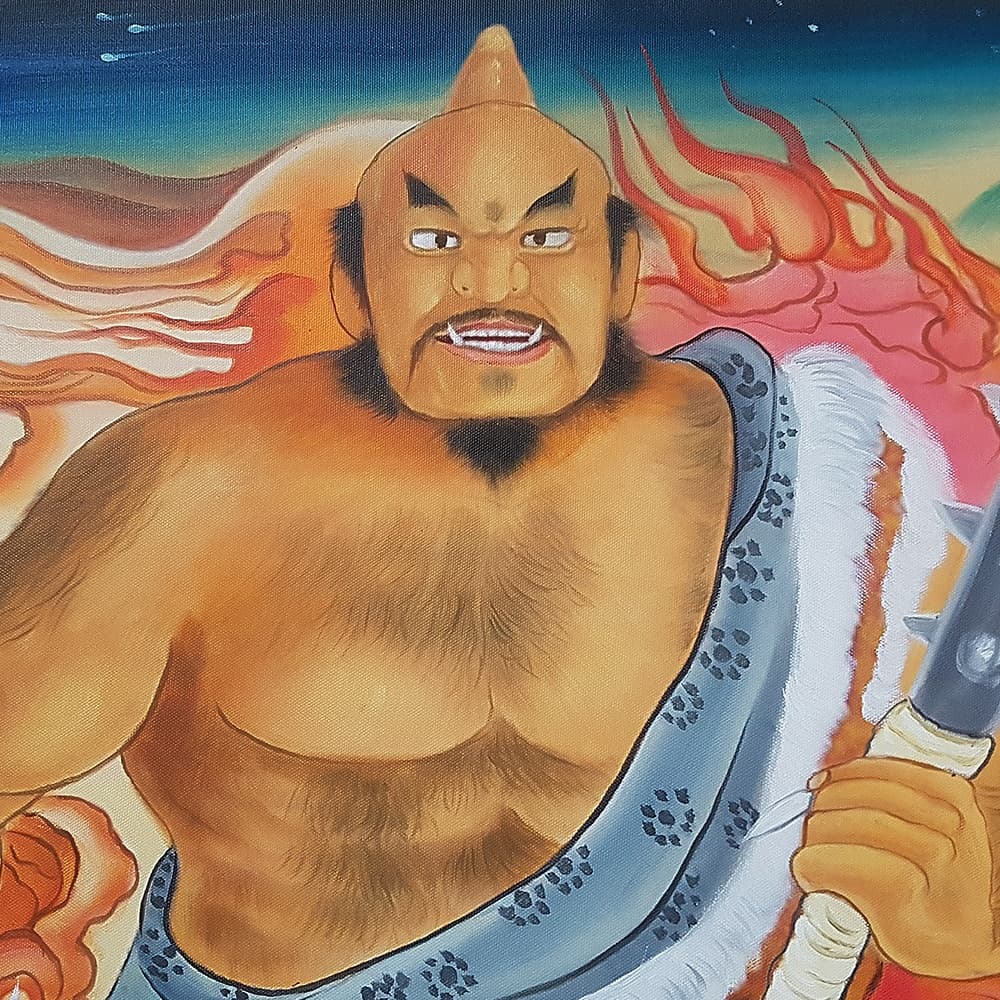 Korean Dokkaebi Goblin Painting image 2