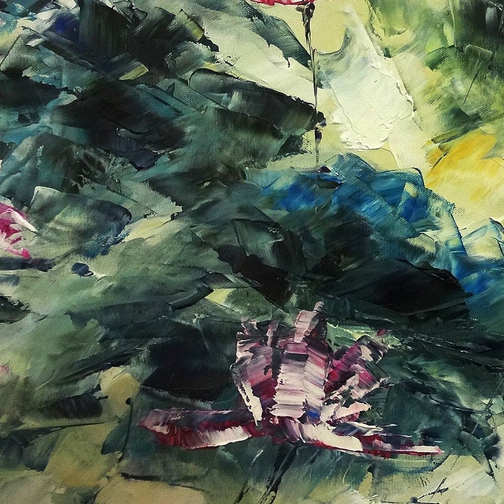 Abstract Pink Lotus Pond image 4
