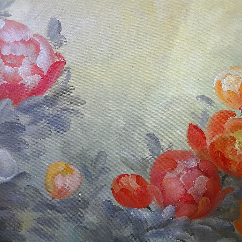 Dreamy Peonies in Soft Muted Tones image 2
