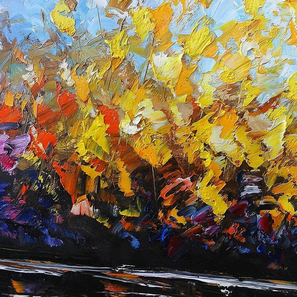 Colorful Forest Reflected in the Lake image 2