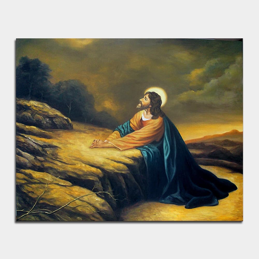 Jesus Praying at Gethsemane