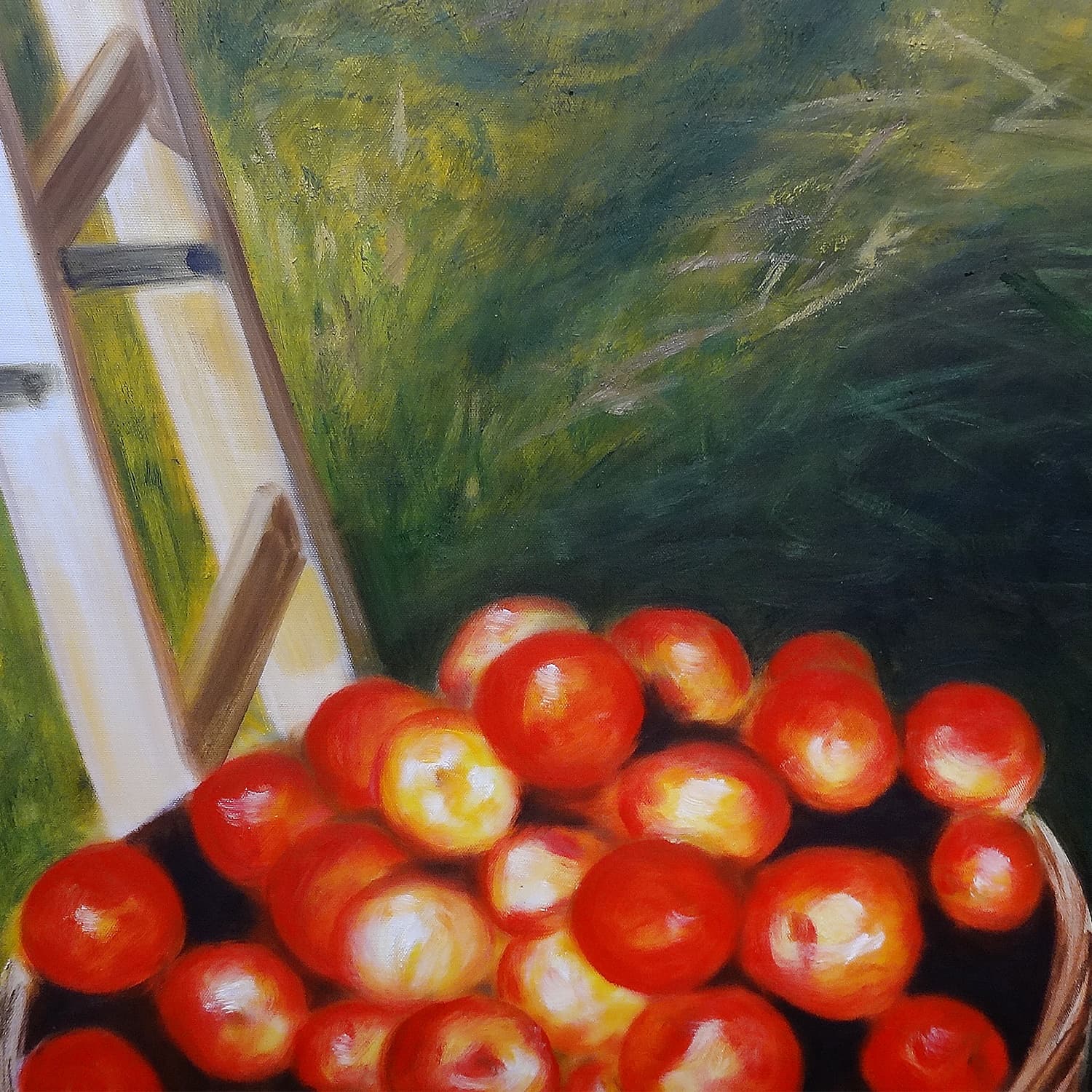 사과 그림 (100X70CM) image 3