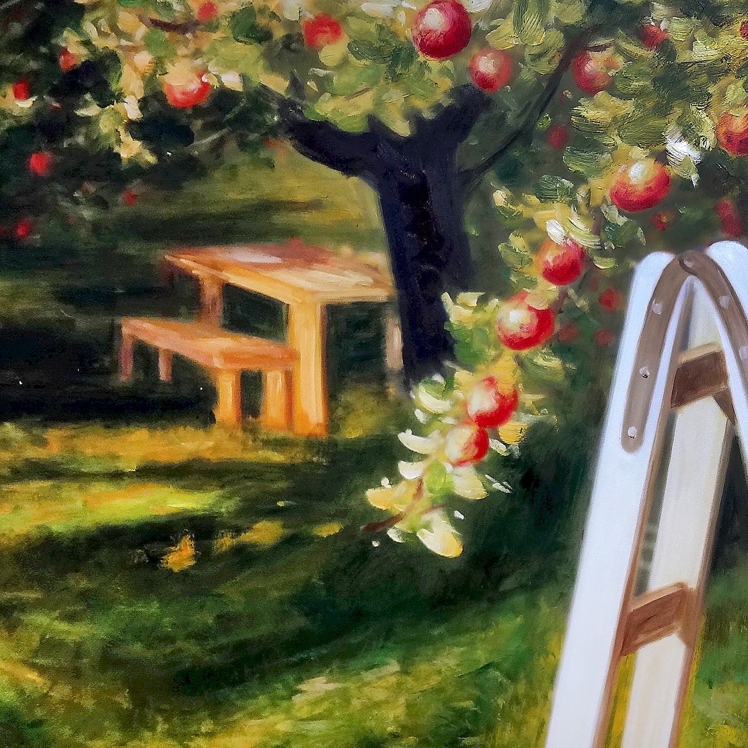 사과 그림 (100X70CM) image 4