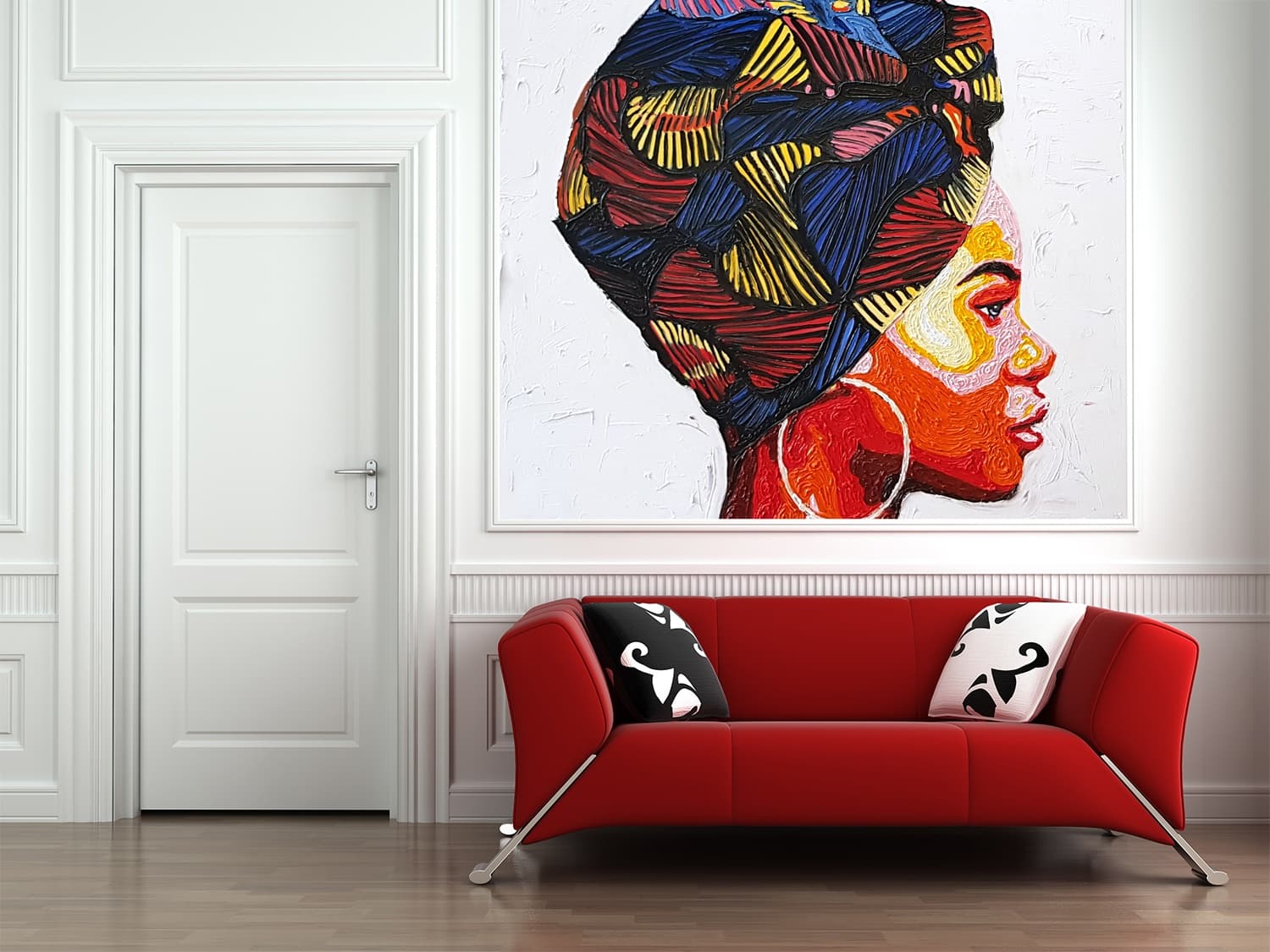 African Woman Portrait image 2