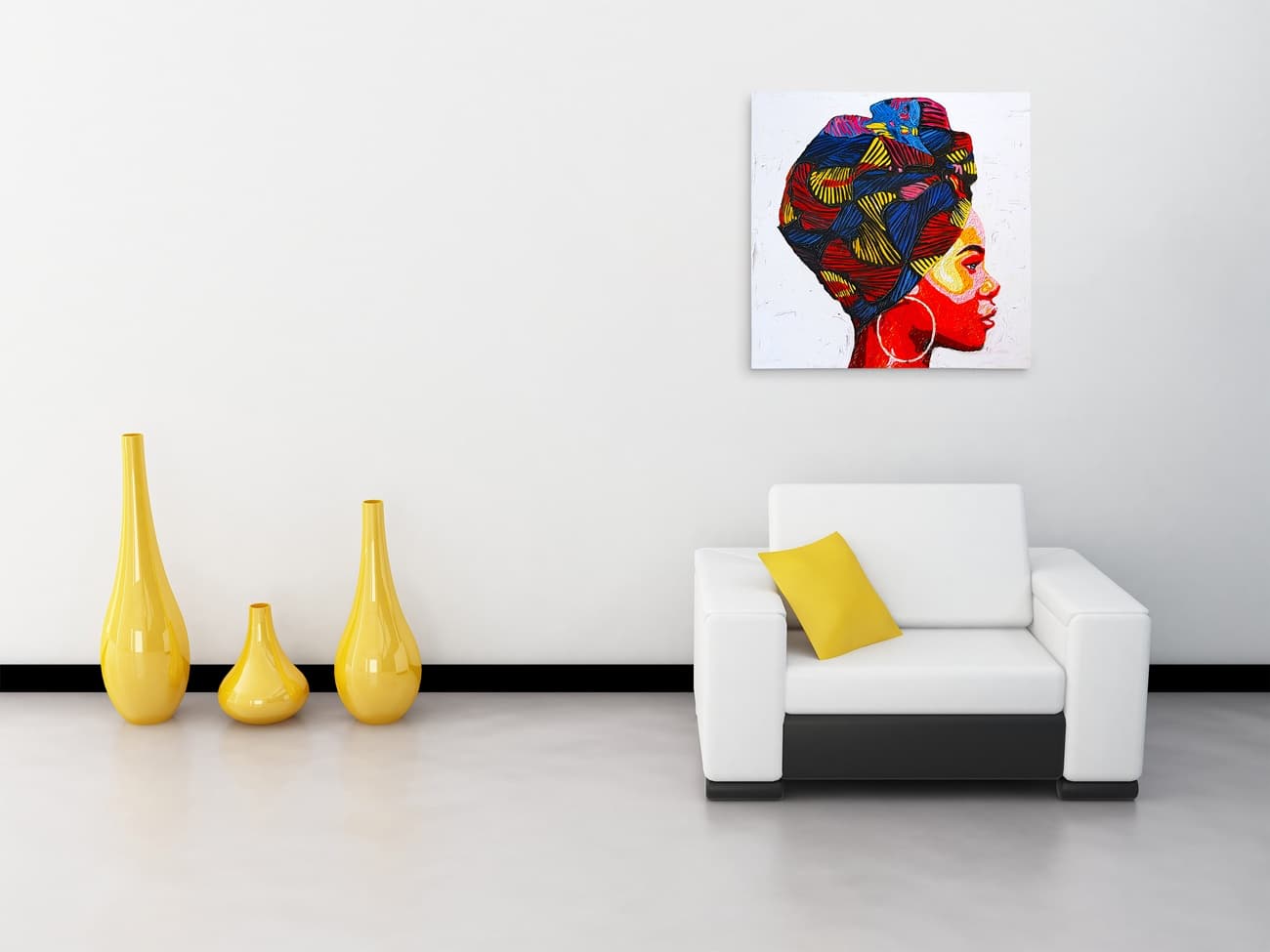 African Woman Portrait image 3