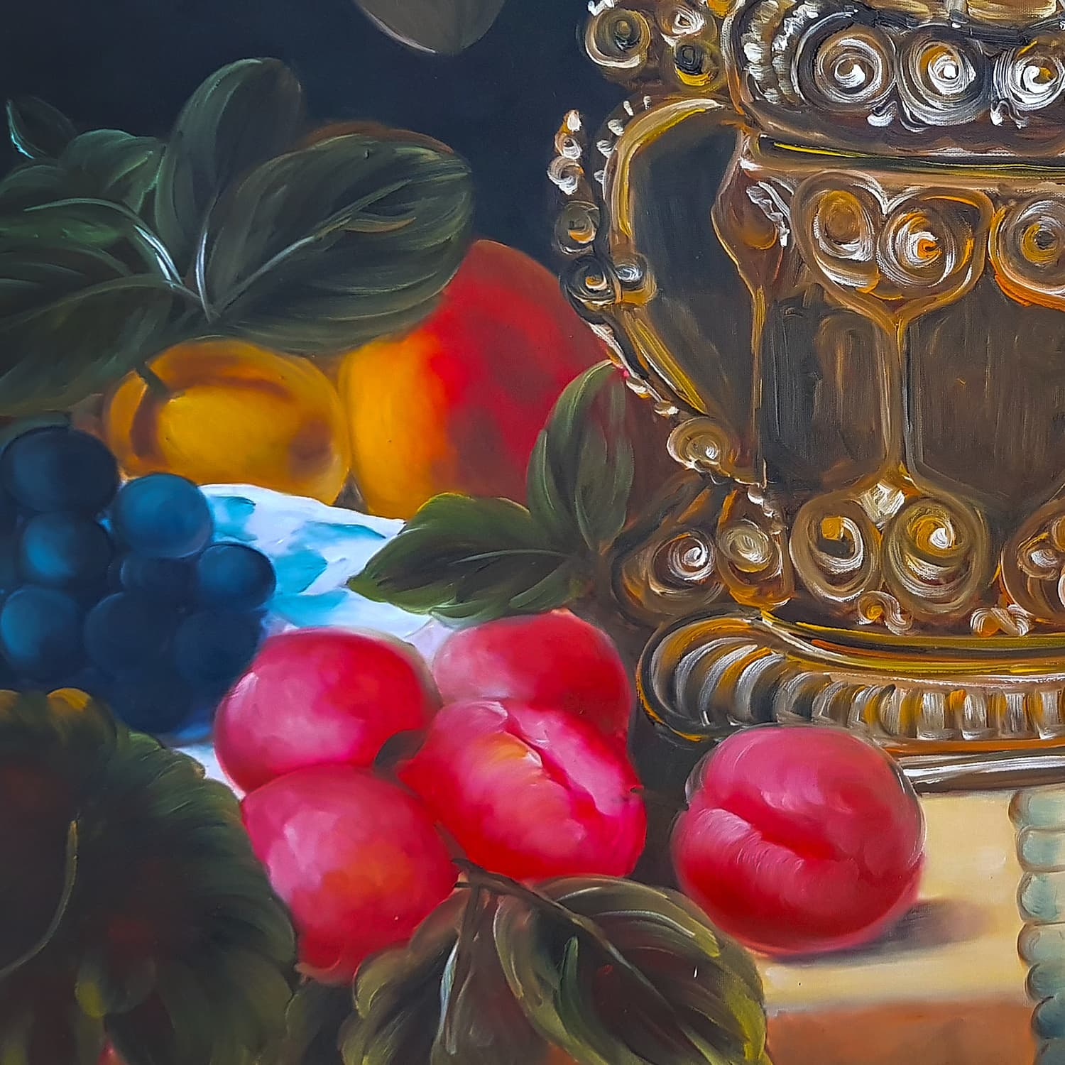 Flowers and Fruit Still Life image 5