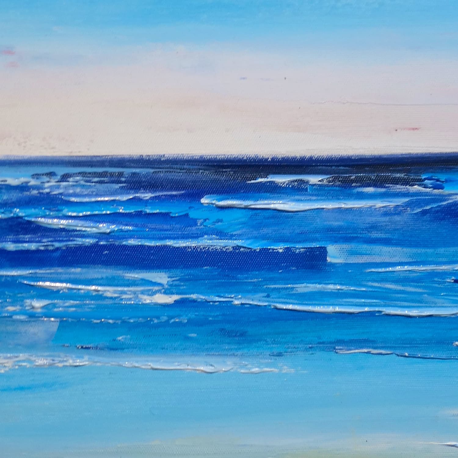 Ocean Beach Landscape Painting image 2