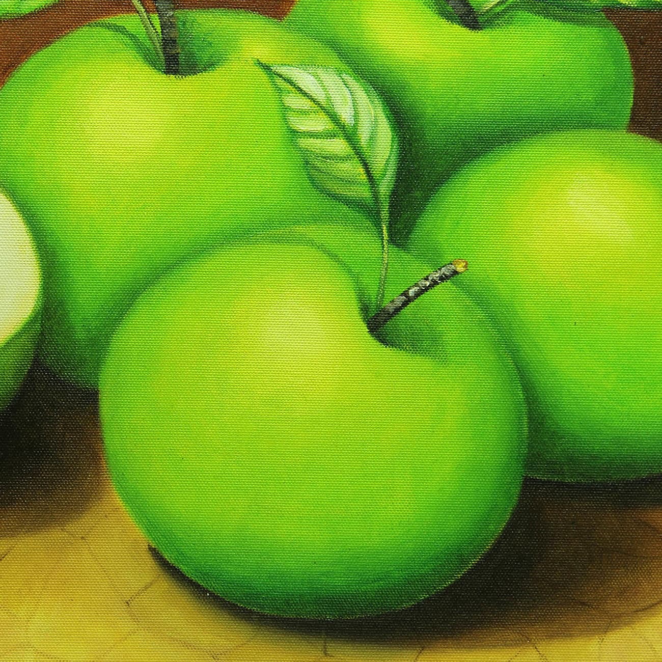 청사과 (푸른 사과) 그림 70X50CM image 4