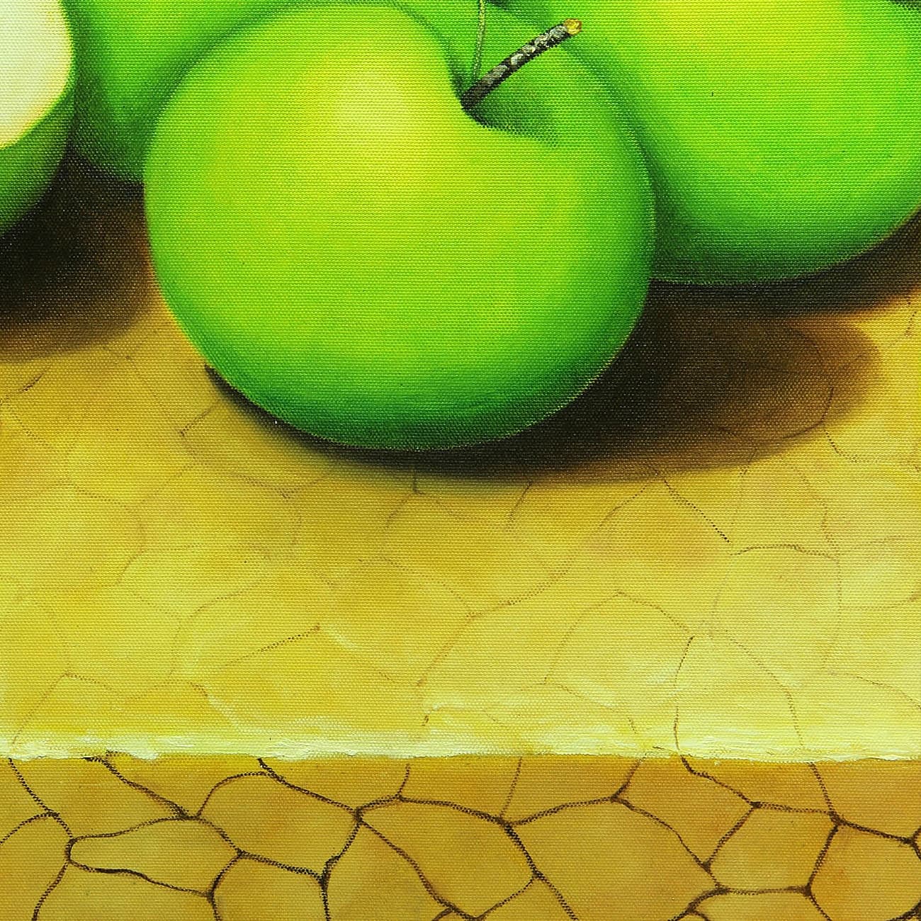 청사과 (푸른 사과) 그림 70X50CM image 3