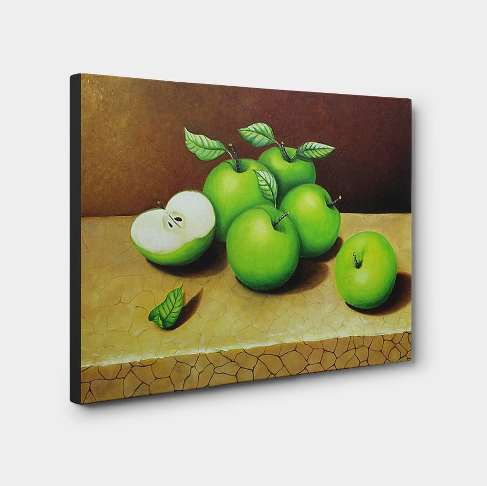 청사과 (푸른 사과) 그림 70X50CM image 8