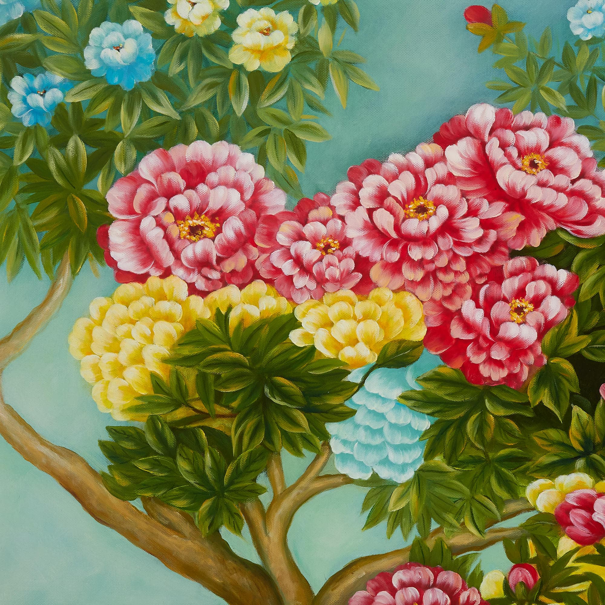 Colorful Peony Garden in Full Splendor image 4