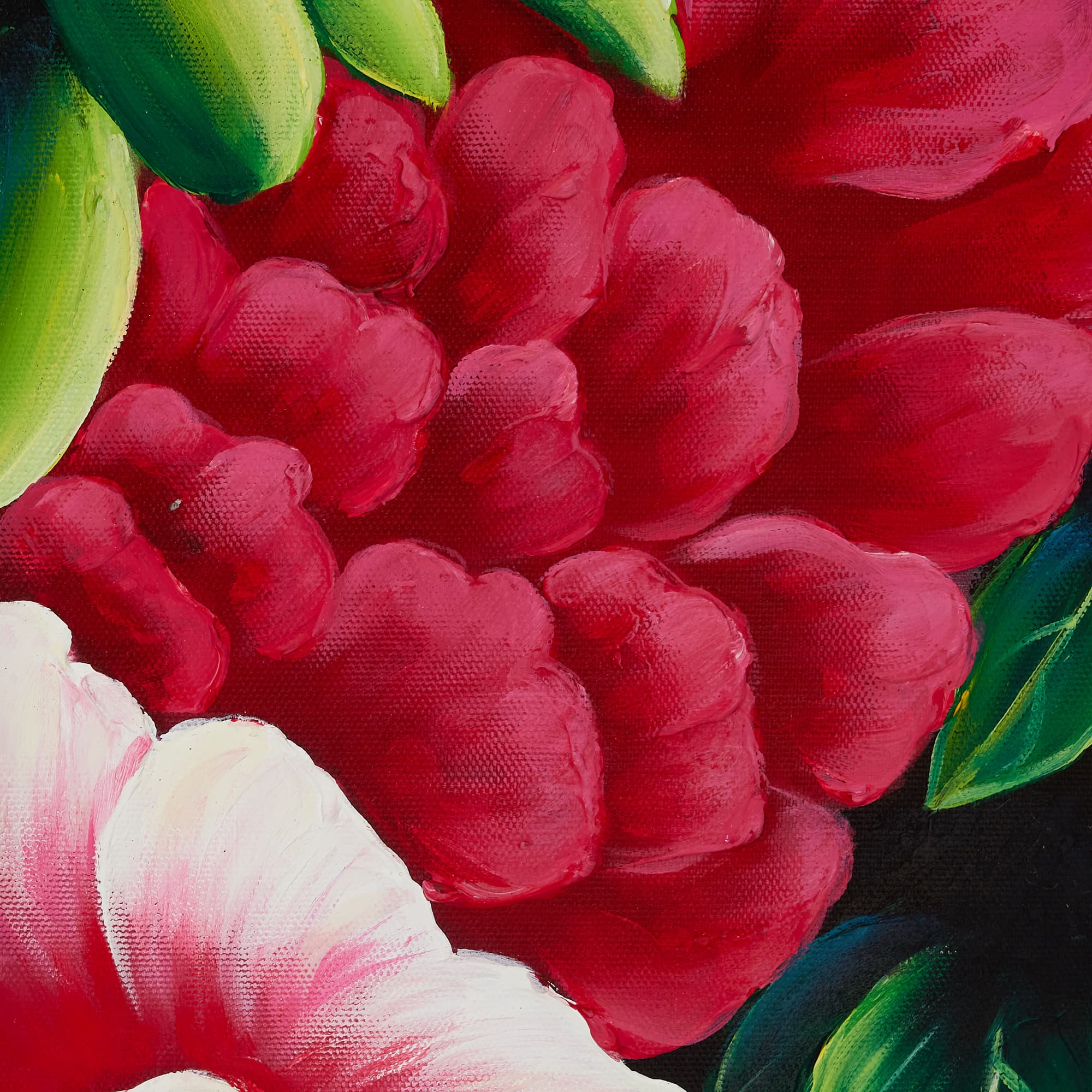 Pink Peonies on Golden Background image 6