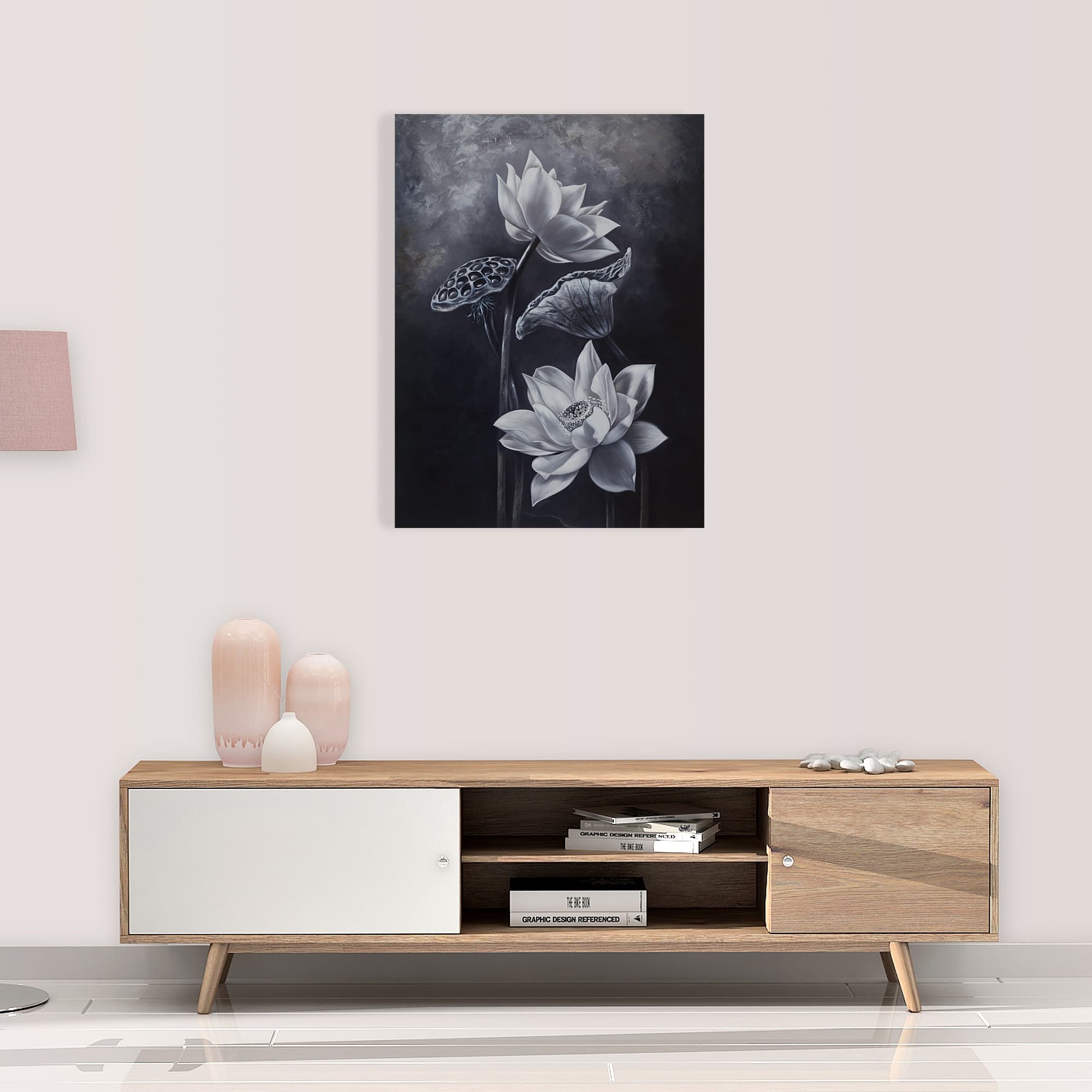 White Lotus in Monochrome image 6