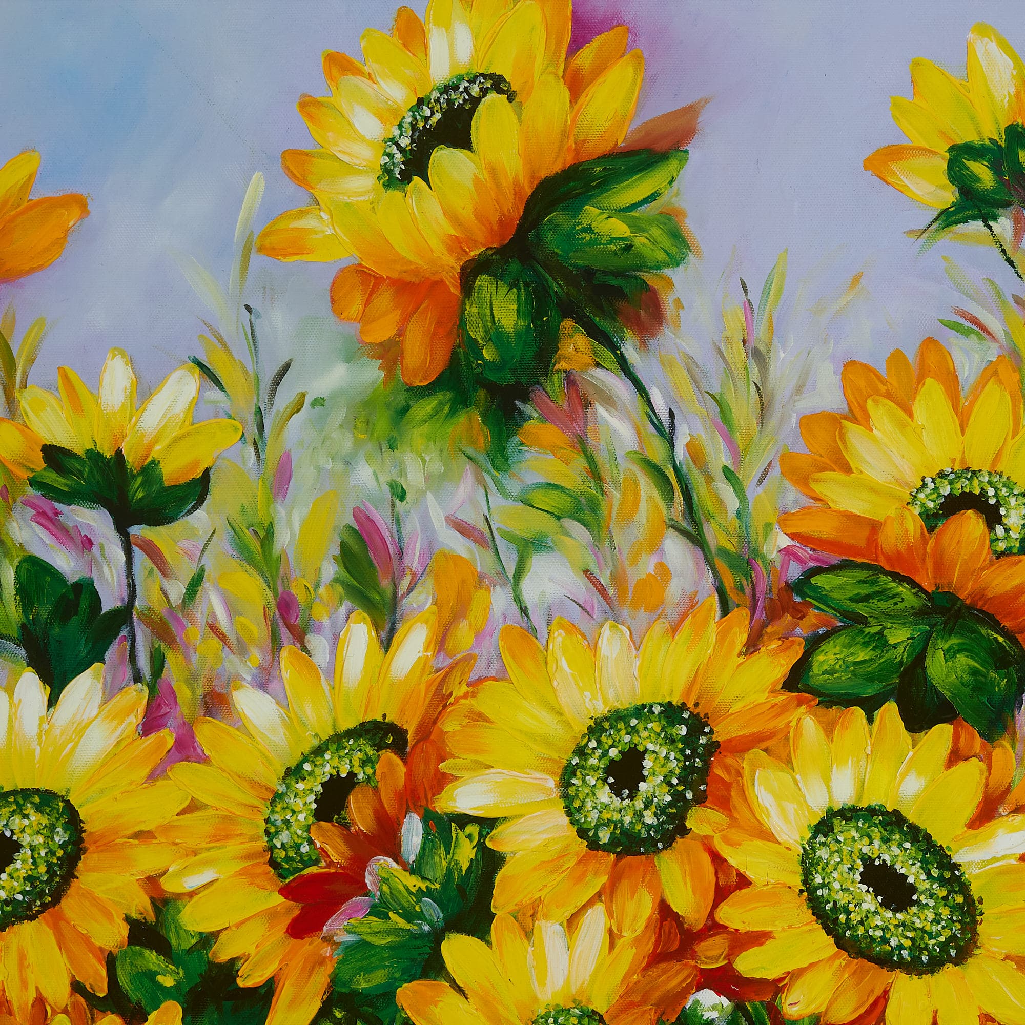 Sunflower Garden in Full Bloom image 2