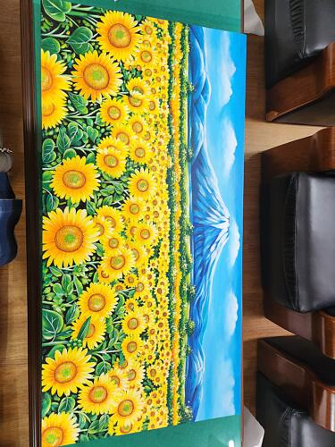 Sunflower Field Painting 4 photo review