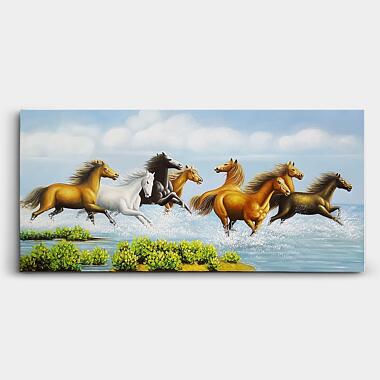 running-horses-painting-hand-painted