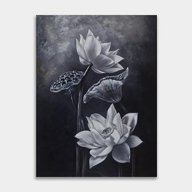 Morden Lotus painting