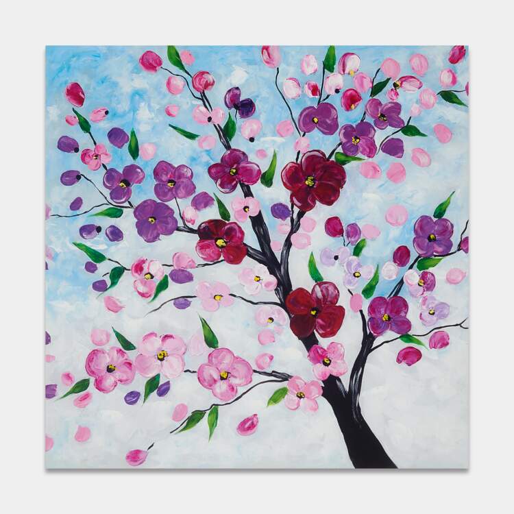 유화 꽃 그림 8 (60X60CM)