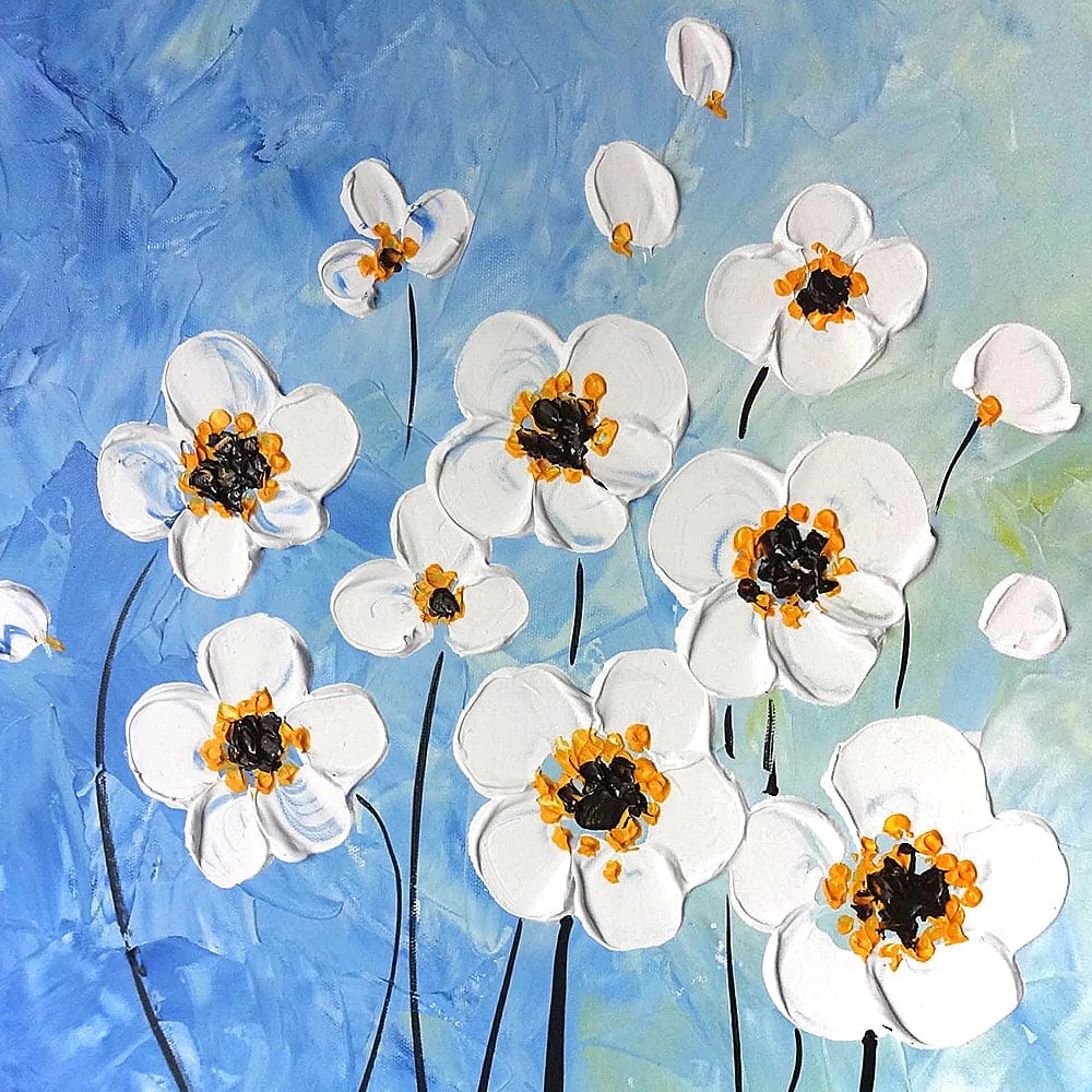 유화 꽃그림 12 (100X50Cm) - 세오아트갤러리